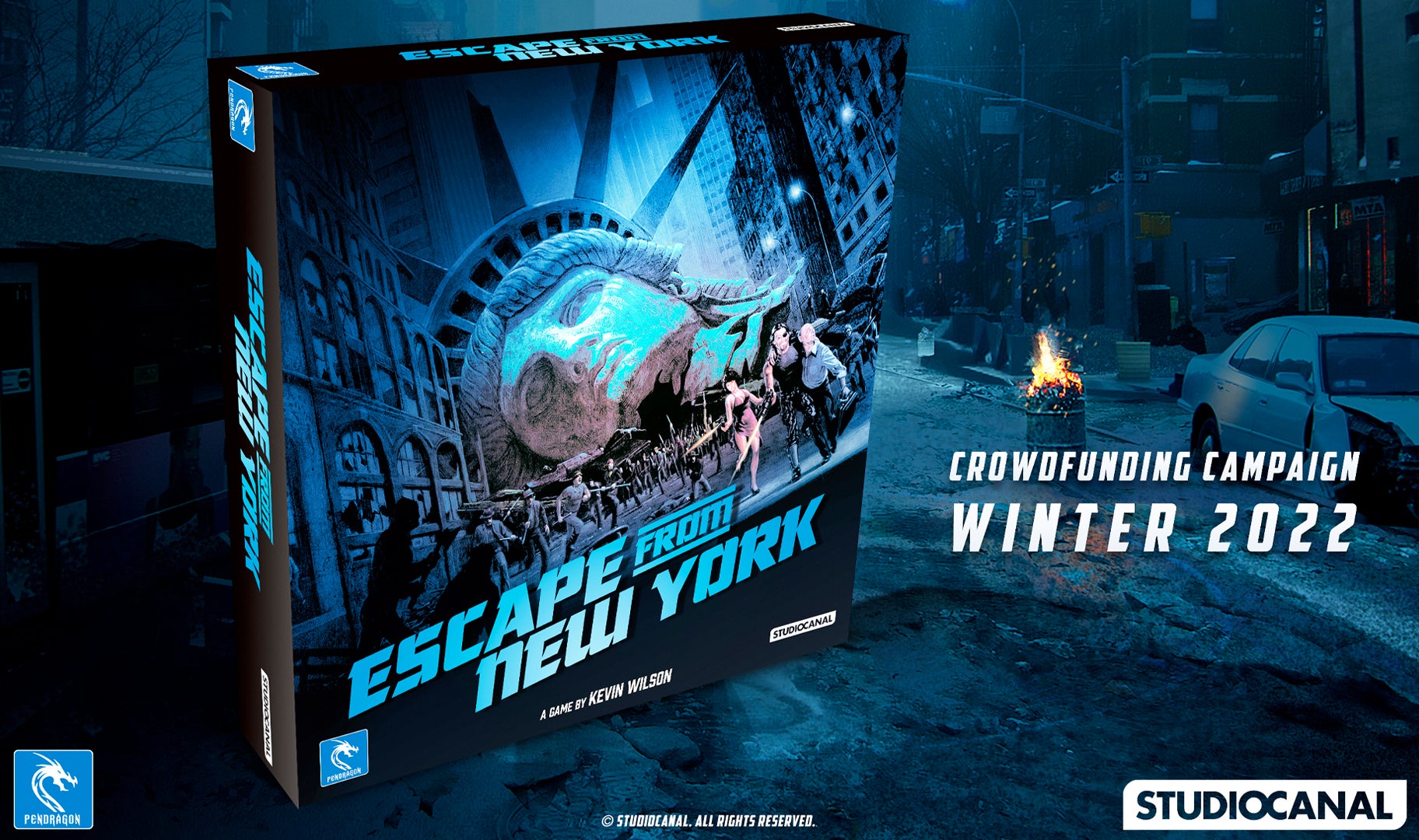 Escape from New York is getting a board game from Descent Journeys in